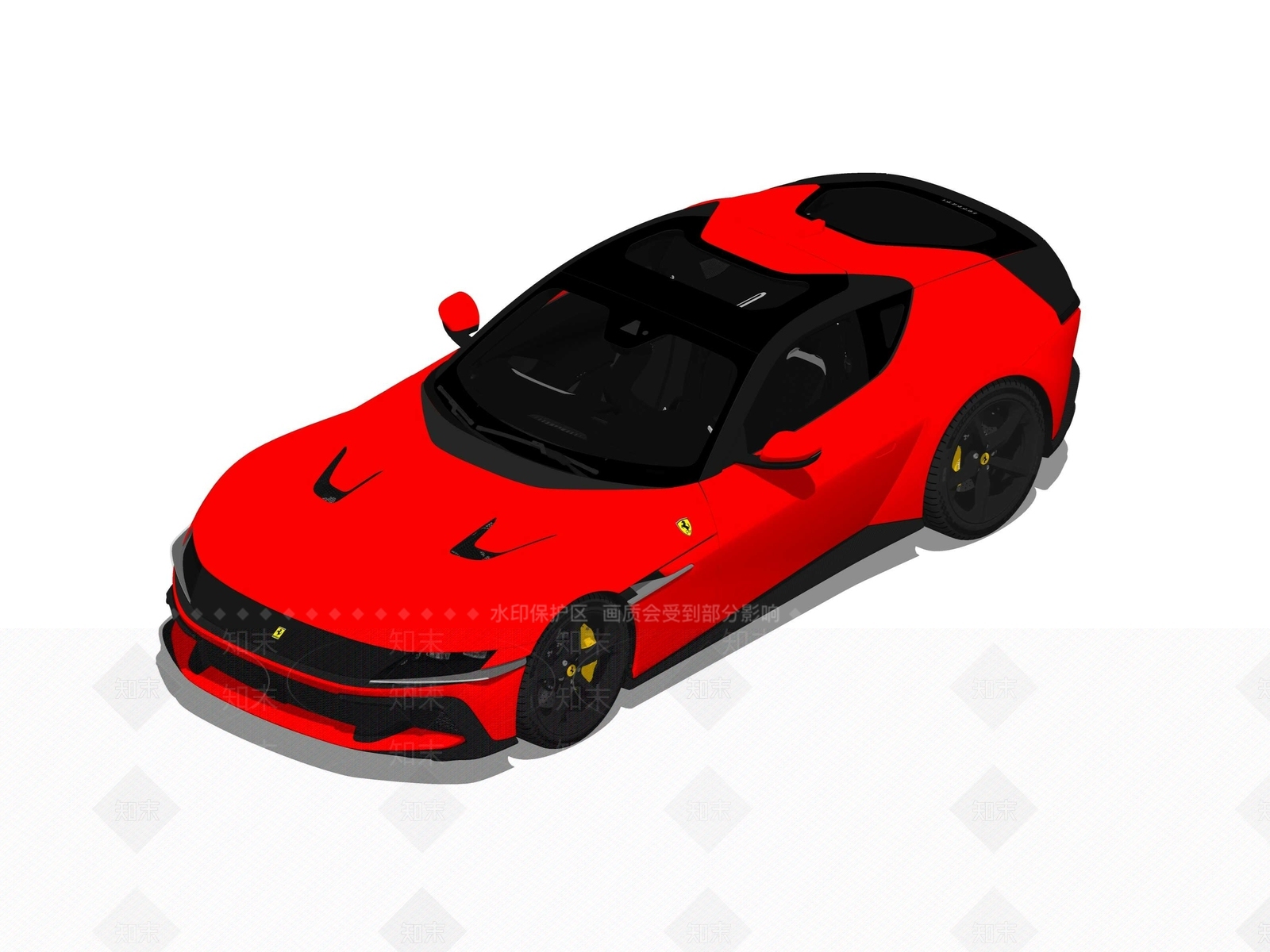 汽车SU模型下载【ID:1185775574】