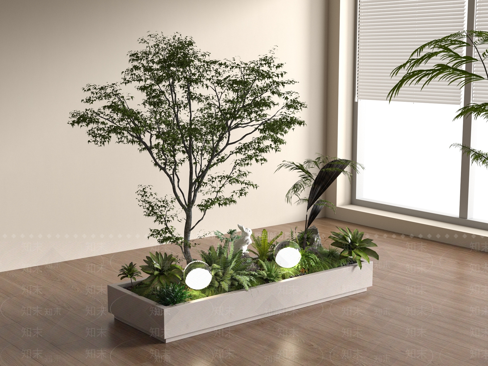 植物堆3D模型下载【ID:1185778035】