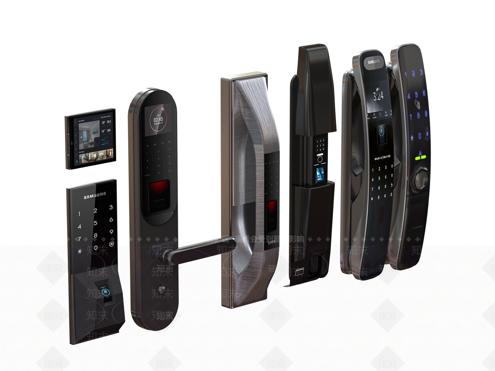 锁SU模型下载【ID:1185778383】