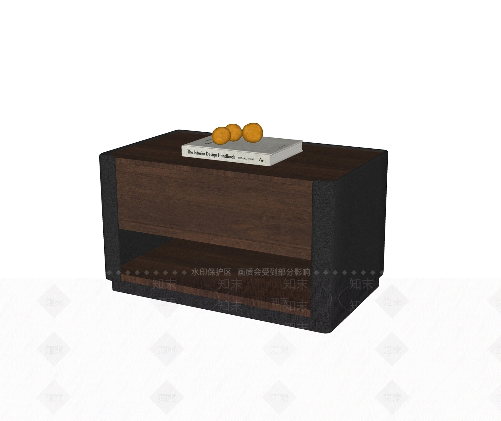 现代床头柜SU模型下载【ID:1185782986】
