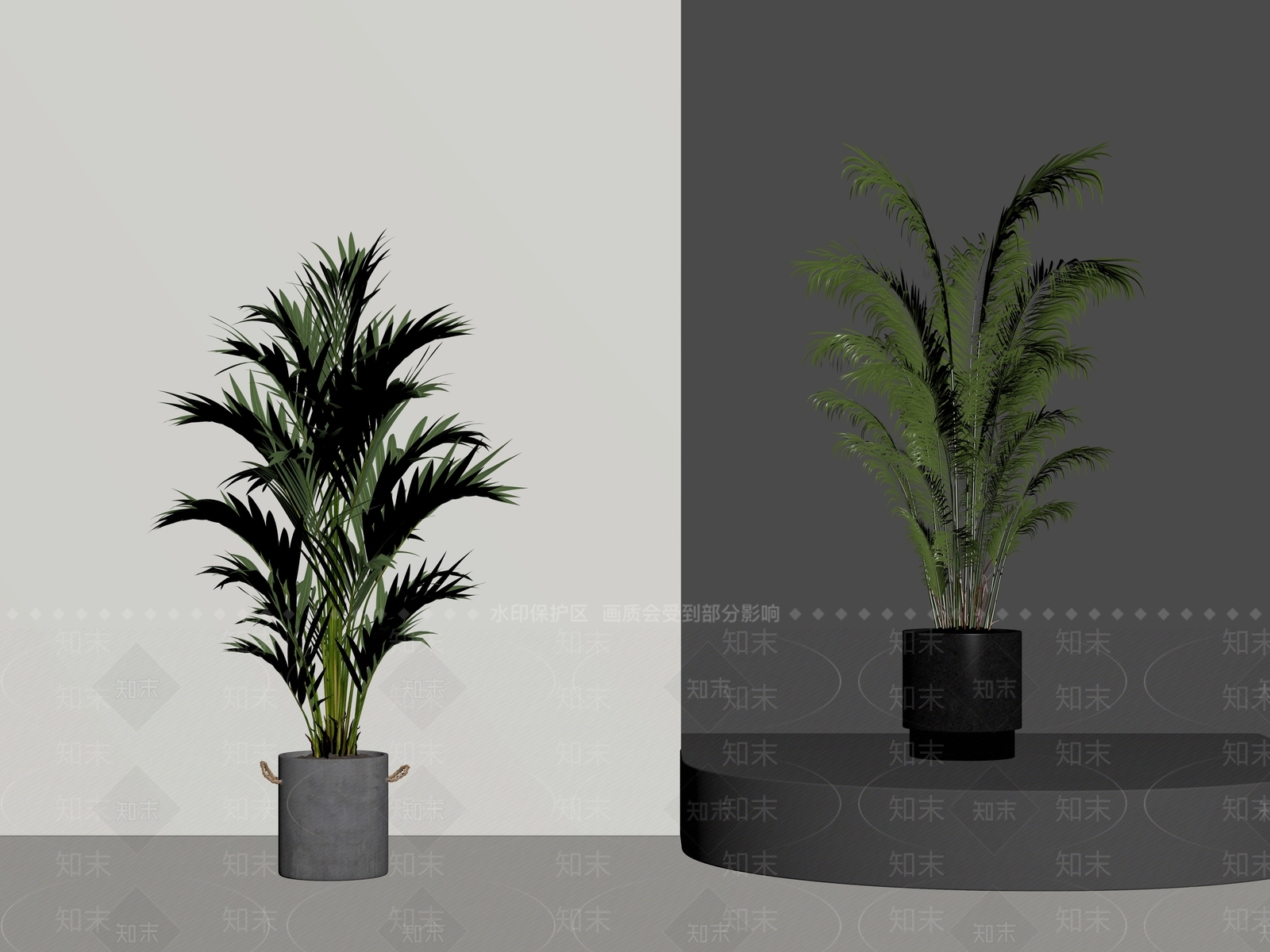 盆栽SU模型下载【ID:1185785992】