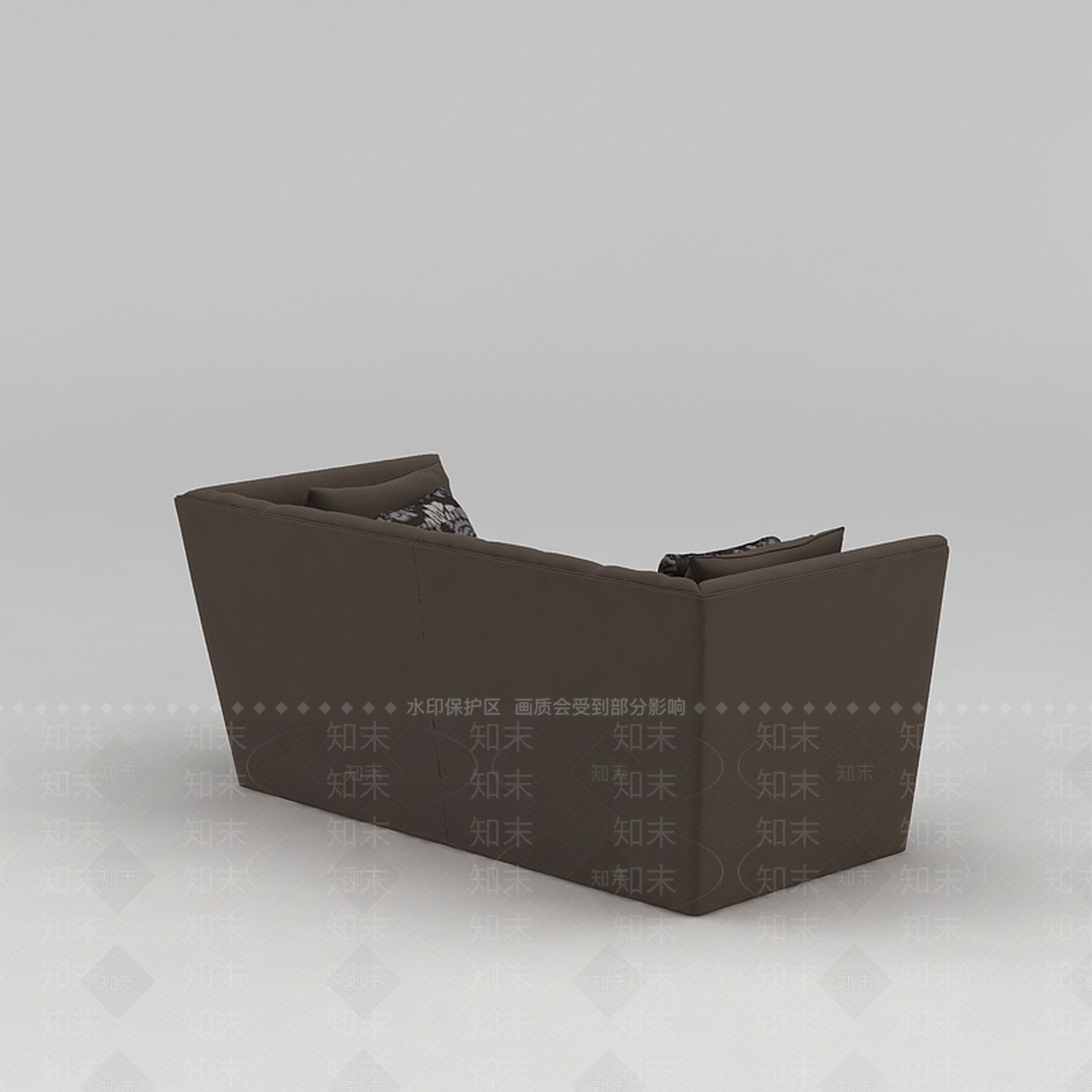 现代双人沙发3D模型下载【ID:1185786940】