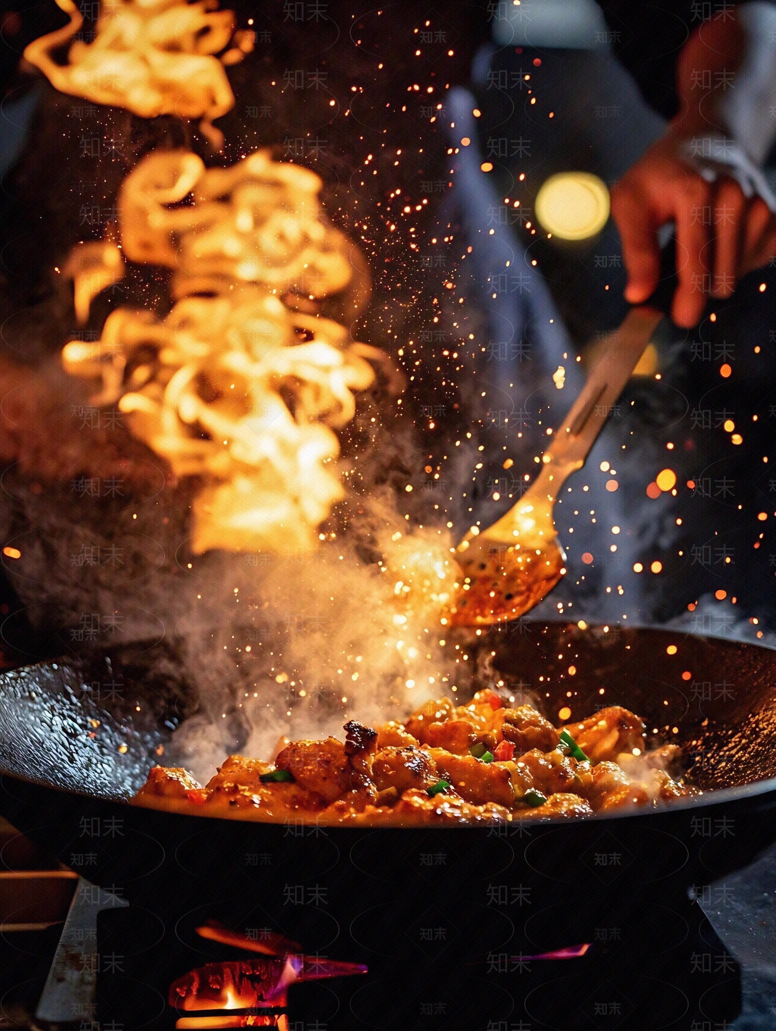餐饮广告高清贴图材质