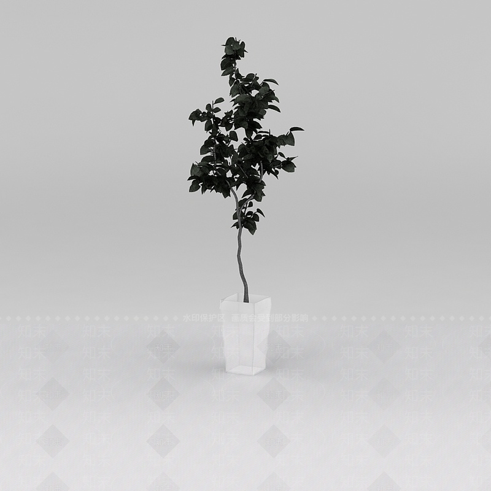 现代办公桌3D模型下载【ID:1185802888】