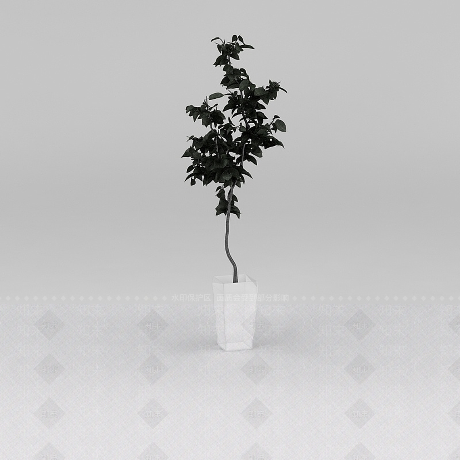 现代办公桌3D模型下载【ID:1185802888】