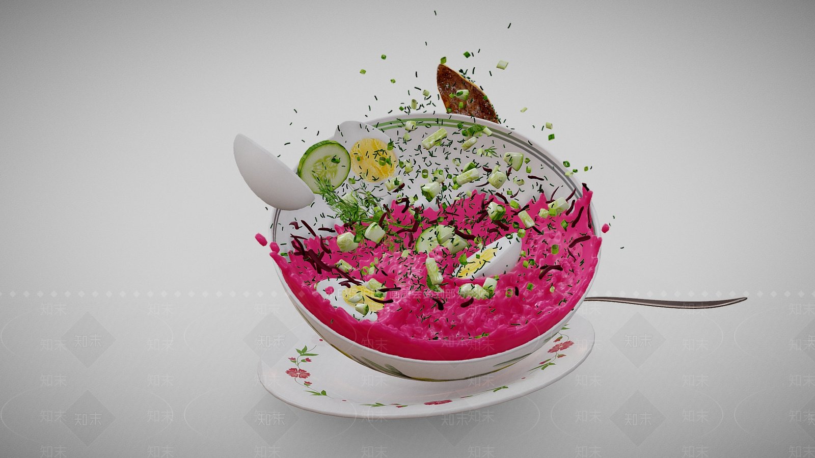 酒水食物3D模型下载【ID:1185807427】