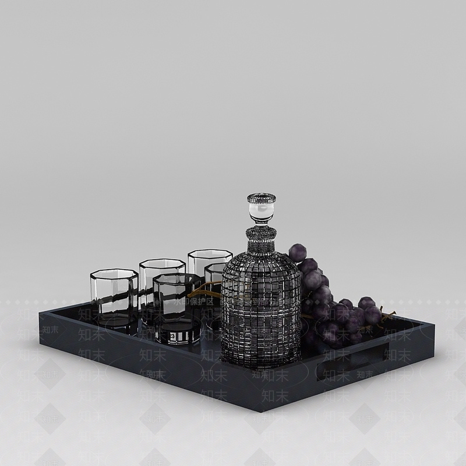 现代麻将桌3D模型下载【ID:1185817544】