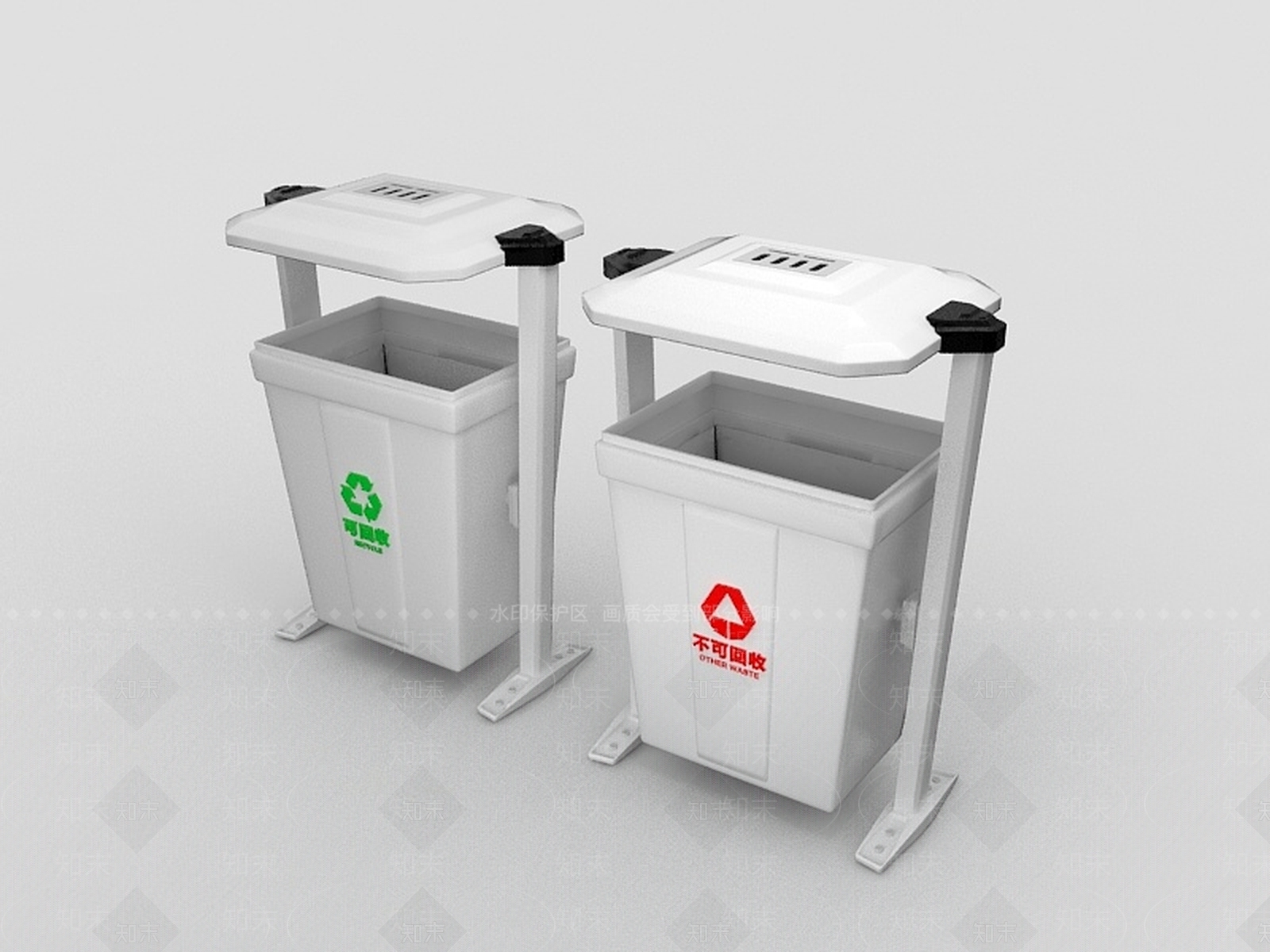 现代户外椅3D模型下载【ID:1186344304】