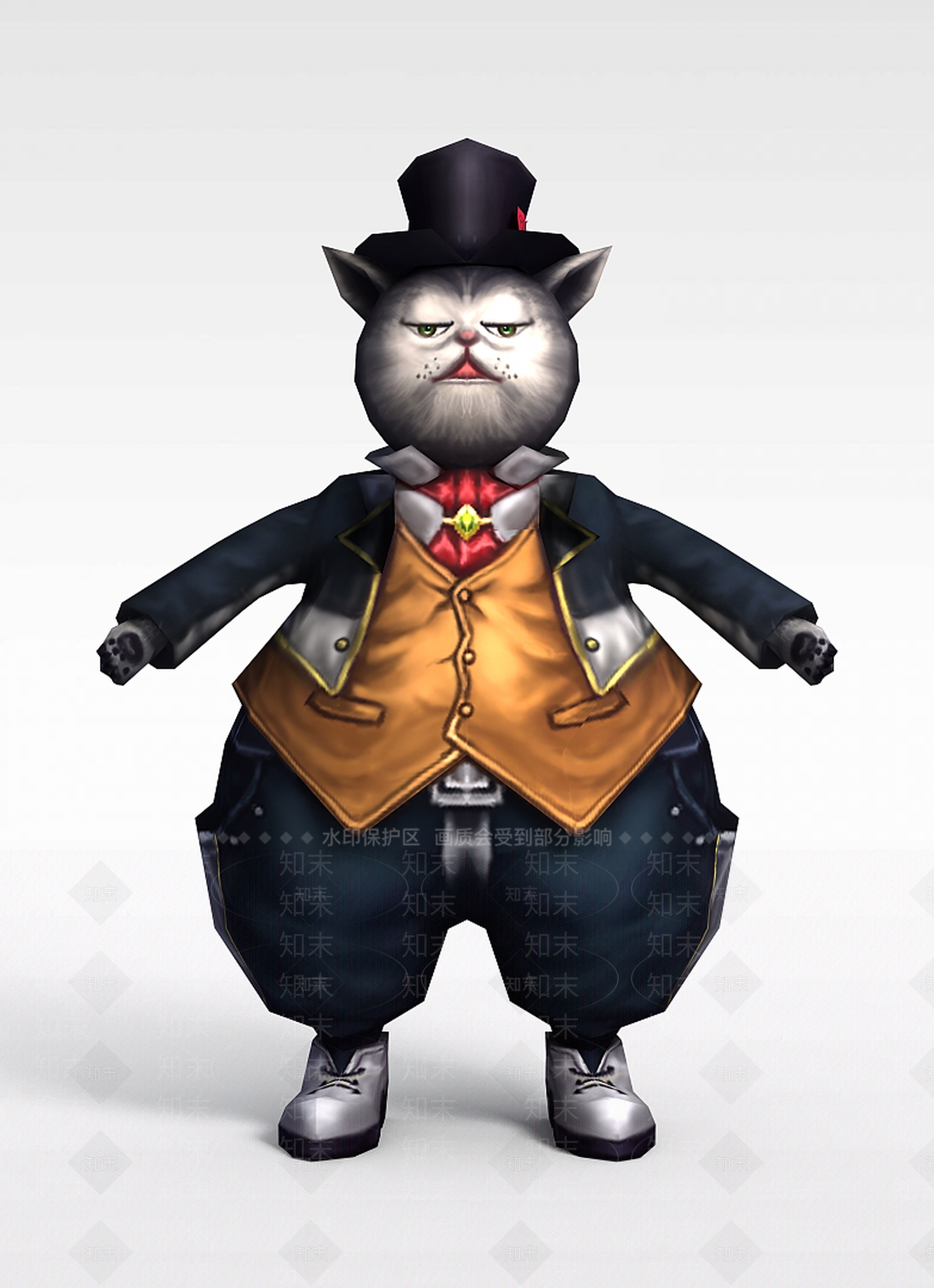 现代虚拟人物3D模型下载【ID:1186402840】