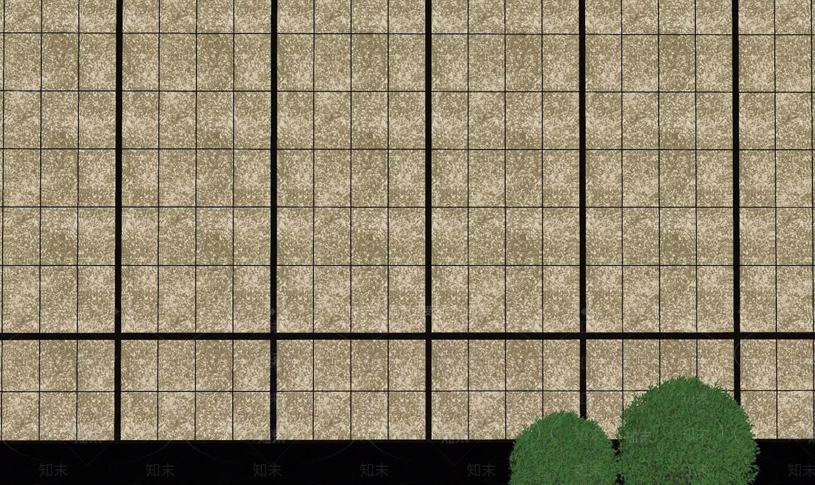 现代屏风SU模型下载【ID:1185826902】