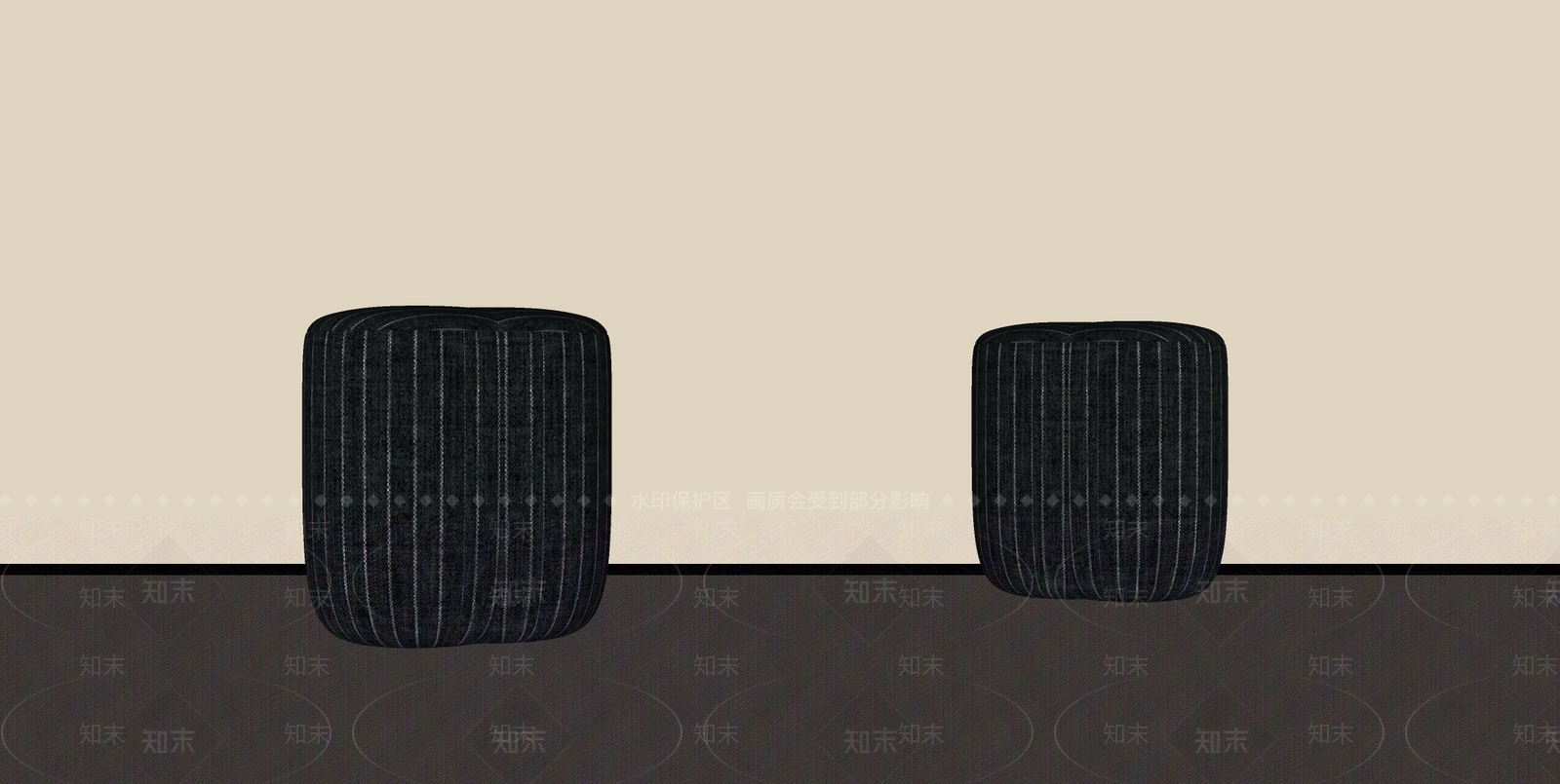 中古侘寂其他凳子SU模型下载【ID:1185832615】