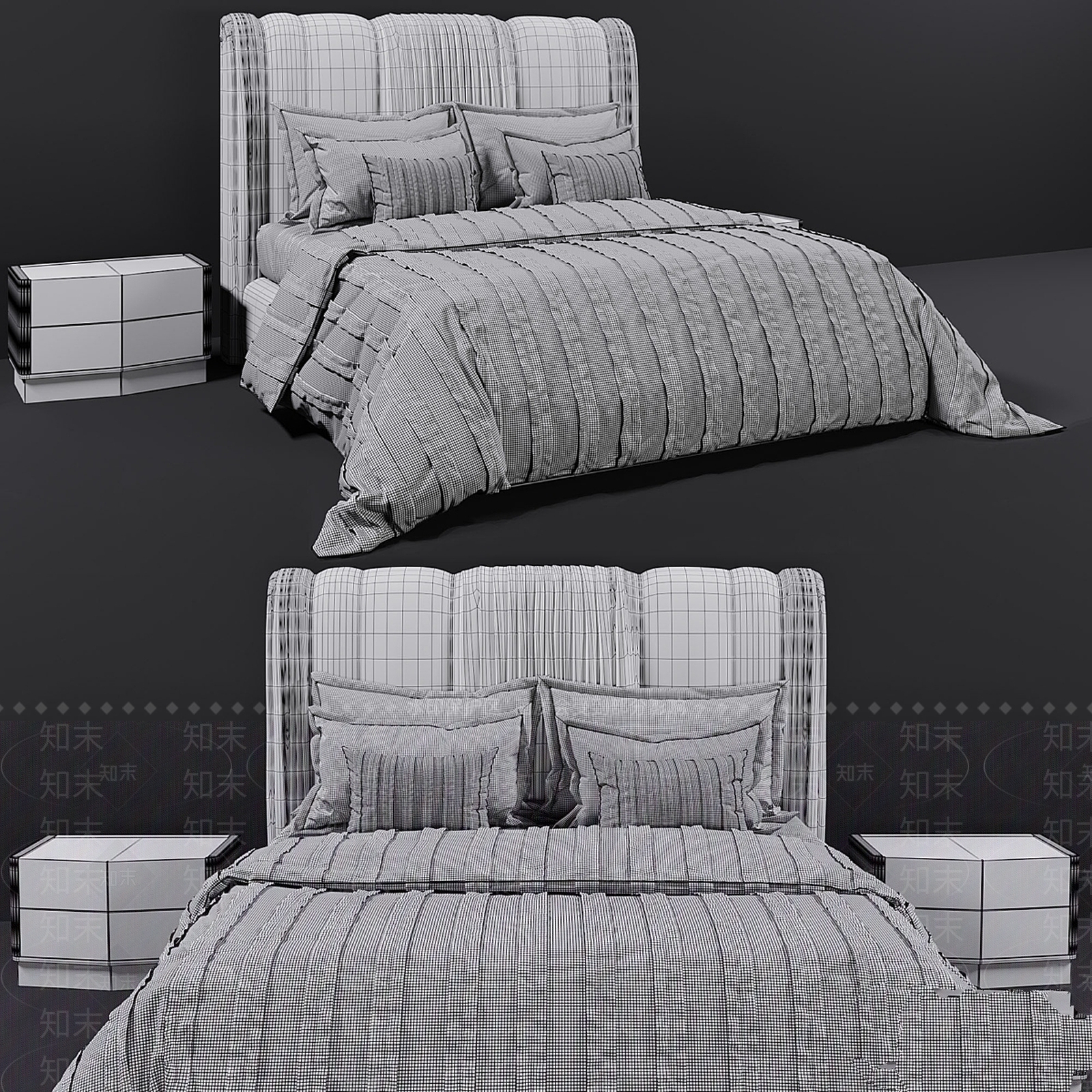 其他床3D模型下载【ID:1185836616】