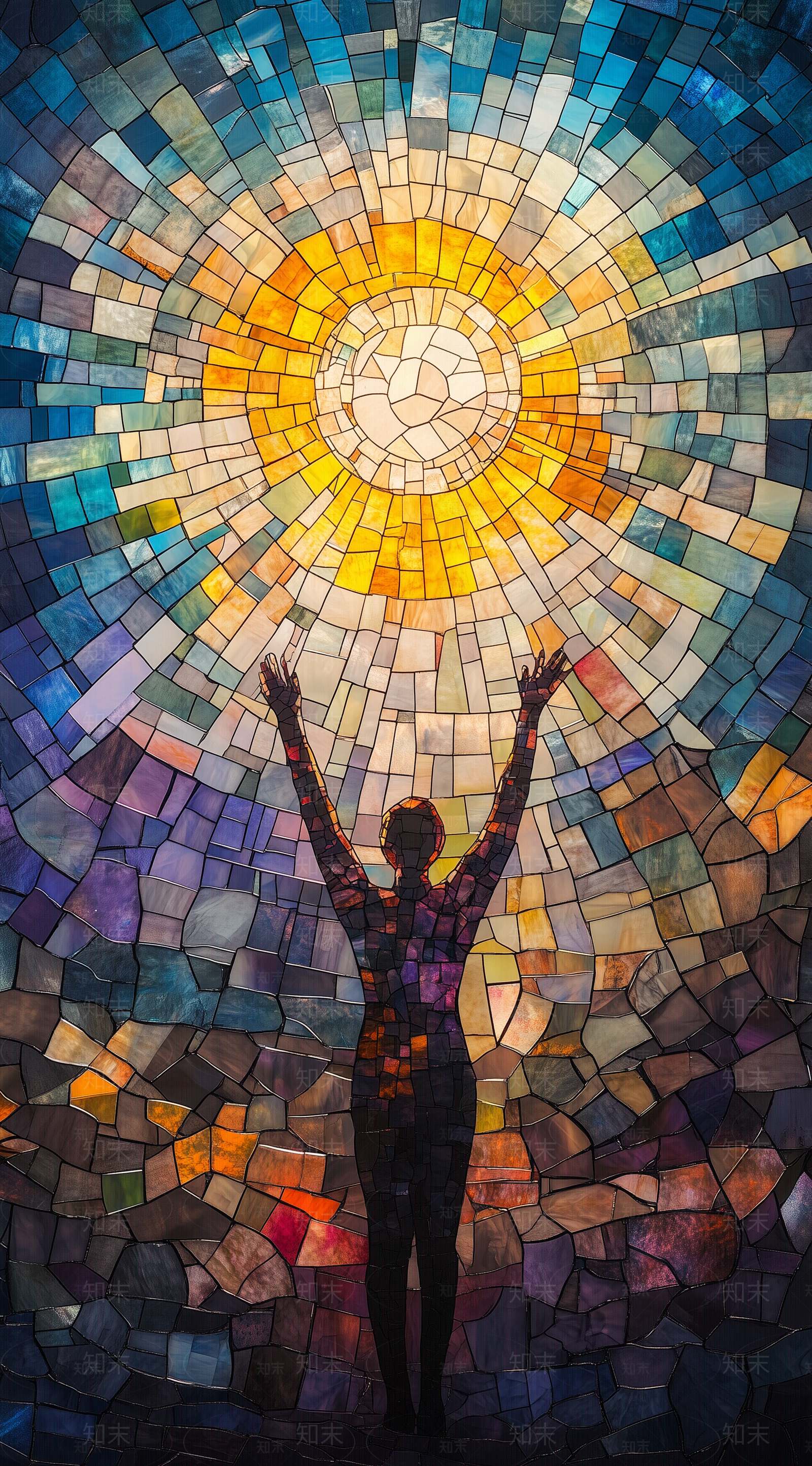 欧式复古花纹玻璃贴图下载【ID:1185845121】