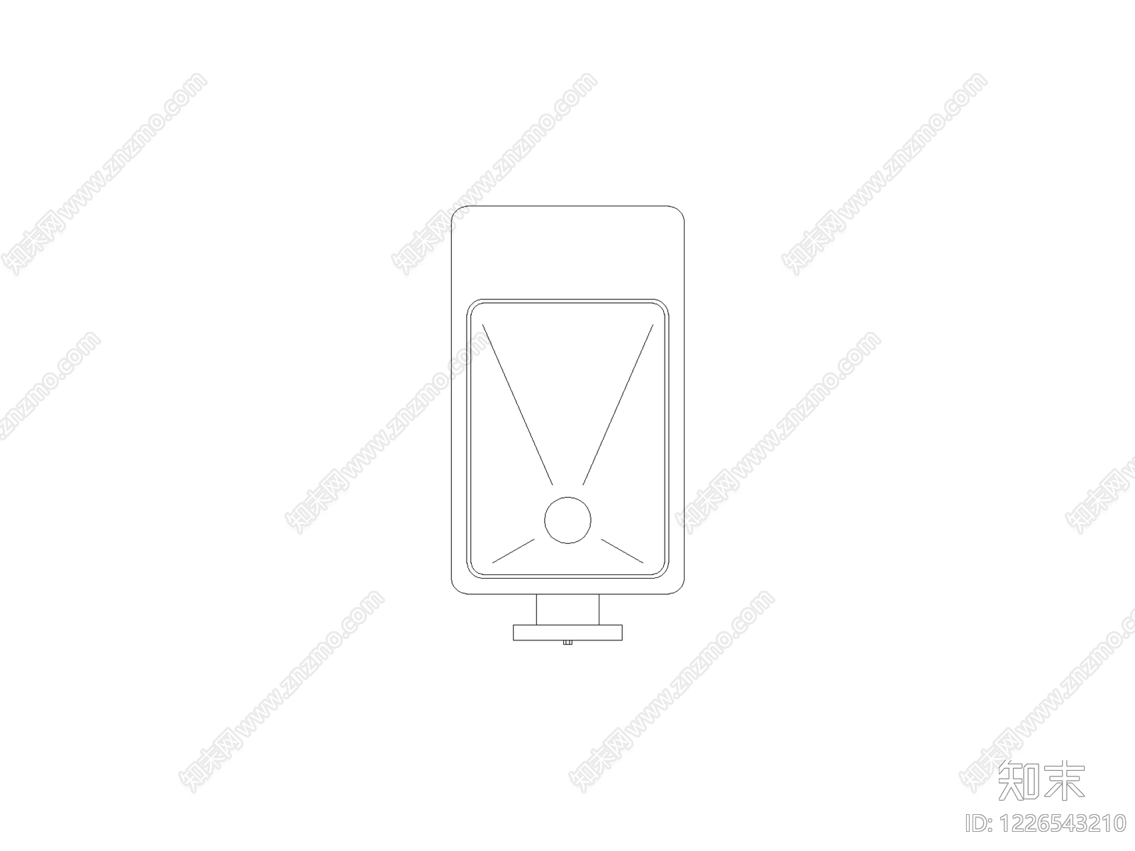 厨房设施CAD图纸