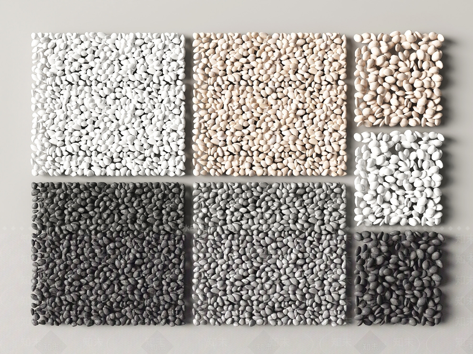 现代中式其他景观小品3D模型下载【ID:1185852348】