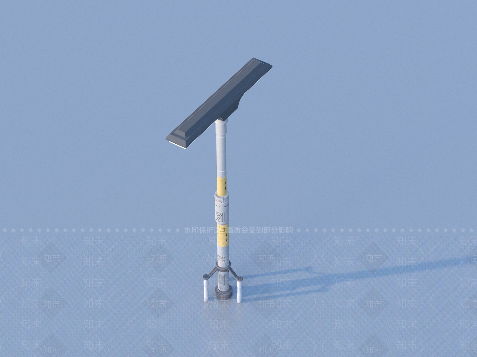 现代其他户外灯3D模型下载【ID:1185860405】
