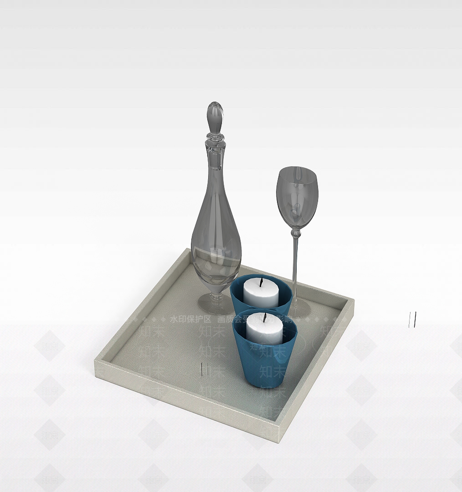 现代麻将桌3D模型下载【ID:1185860341】