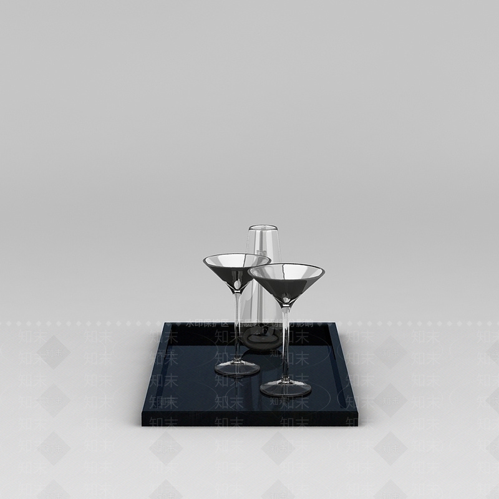 现代麻将桌3D模型下载【ID:1185862583】