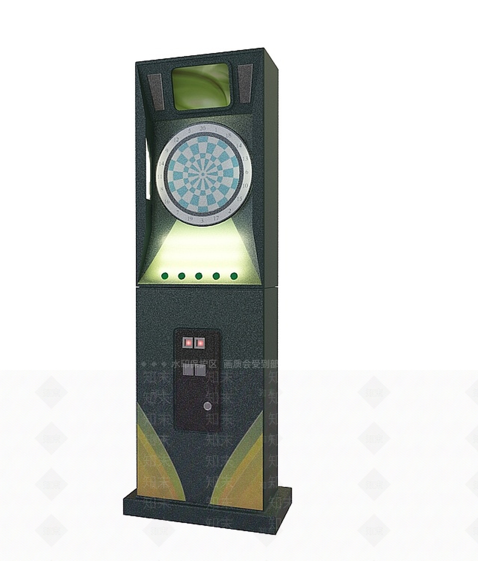 现代公用器材3D模型下载【ID:1185866614】
