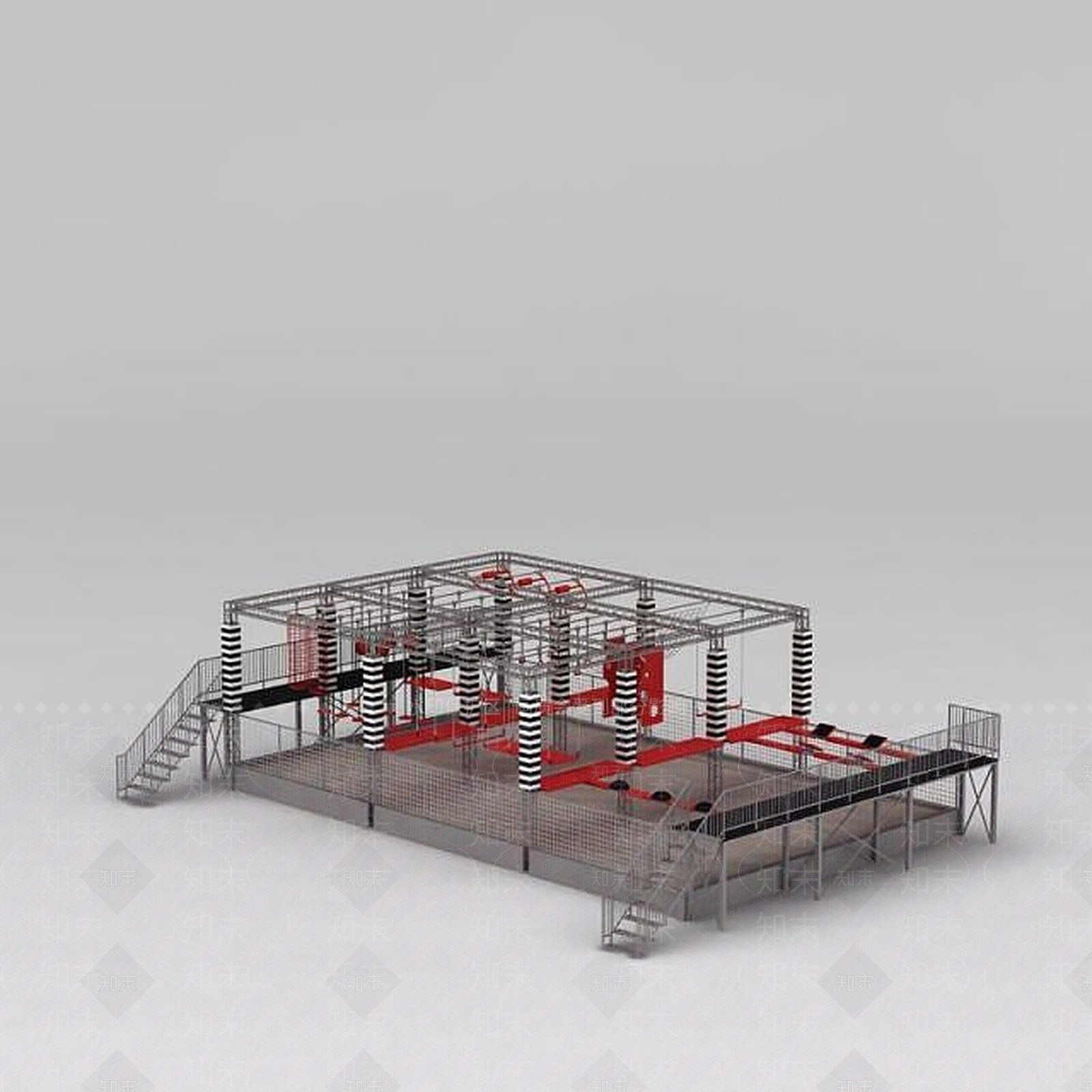 现代娱乐器材3D模型下载【ID:1185867336】