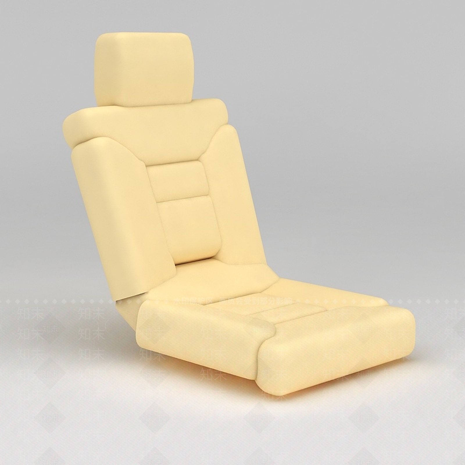 现代休闲椅3D模型下载【ID:1186338622】