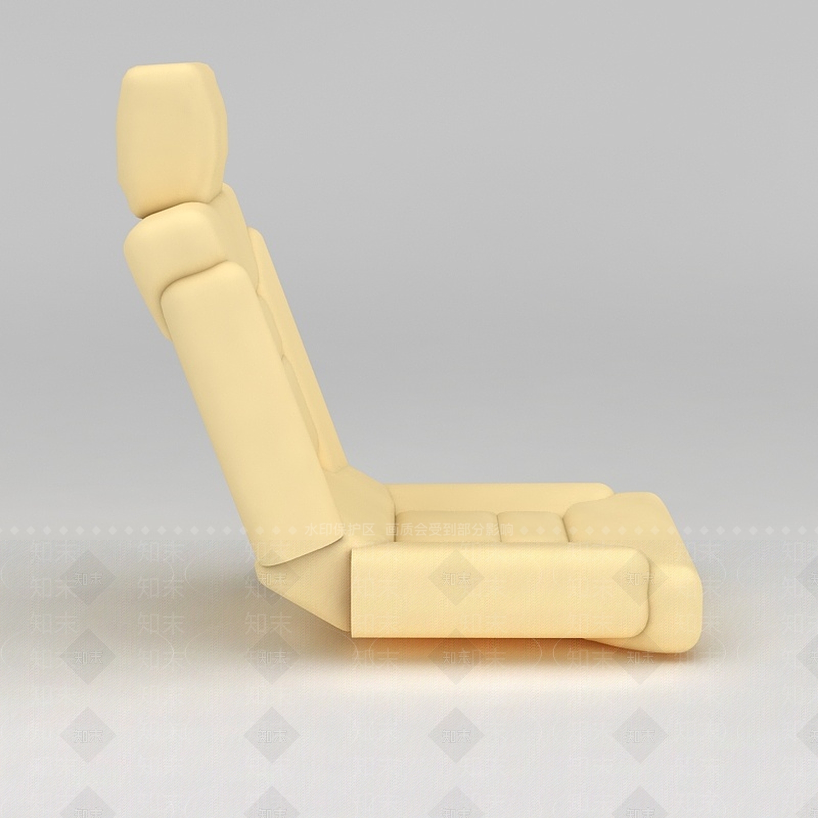 现代休闲椅3D模型下载【ID:1186338622】