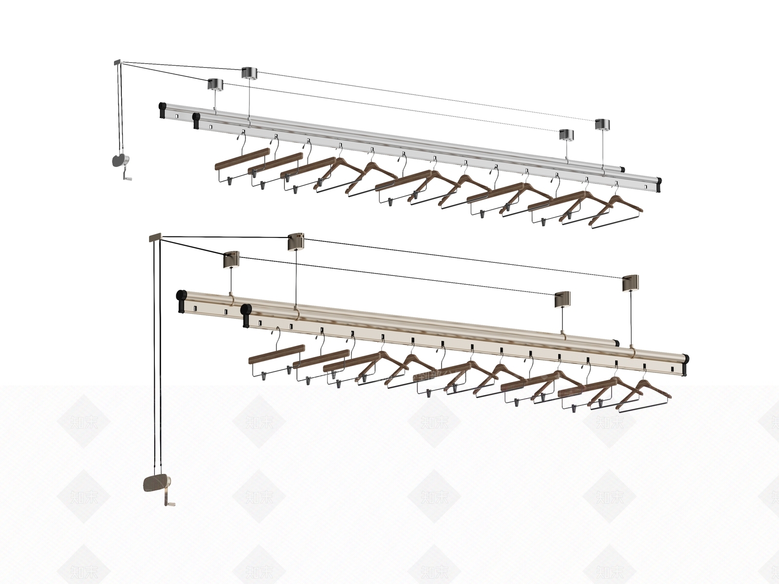 晾衣架3D模型下载【ID:1185869410】