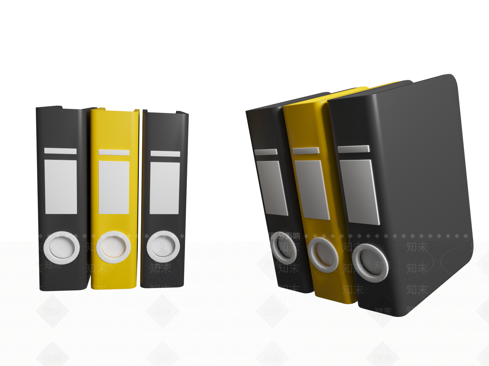 办公用品3D模型下载【ID:1185869497】