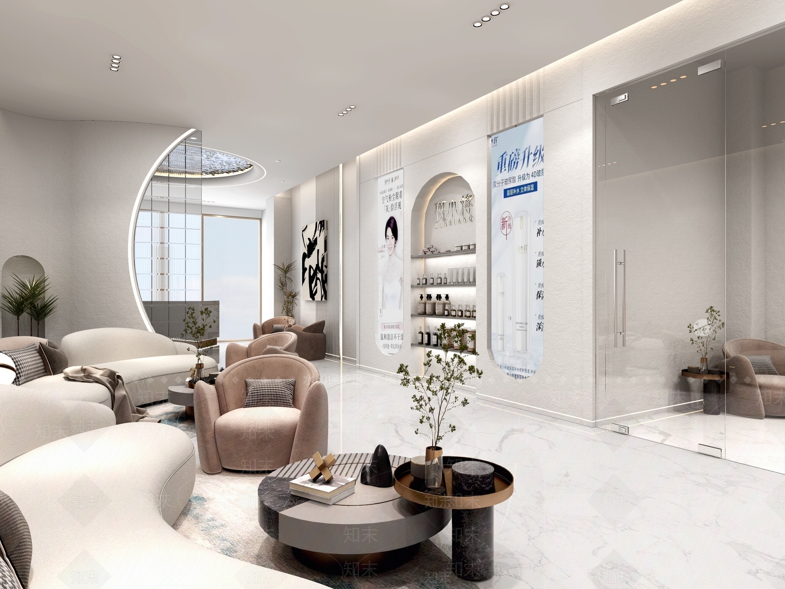 现代其他商业空间3D模型下载【ID:1185870613】