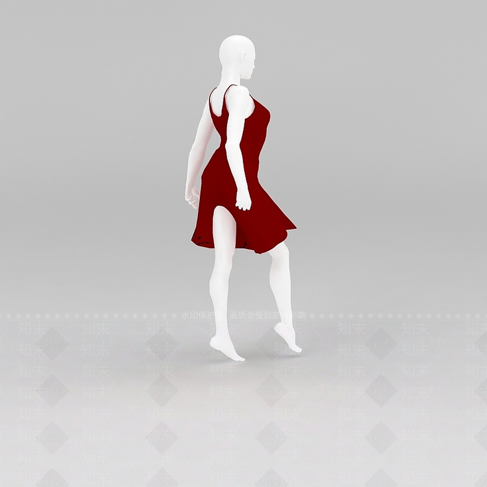 现代妆台妆凳3D模型下载【ID:1186379998】