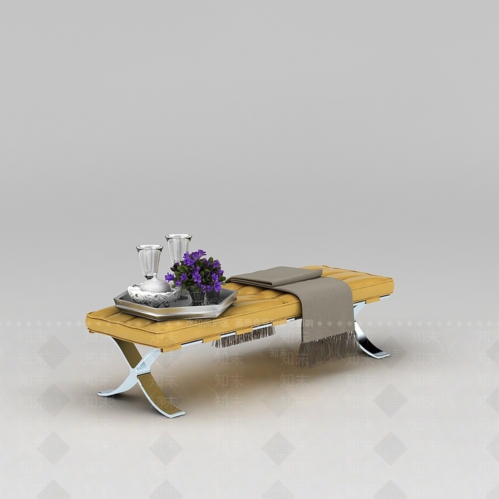 现代其他凳子3D模型下载【ID:1185878356】
