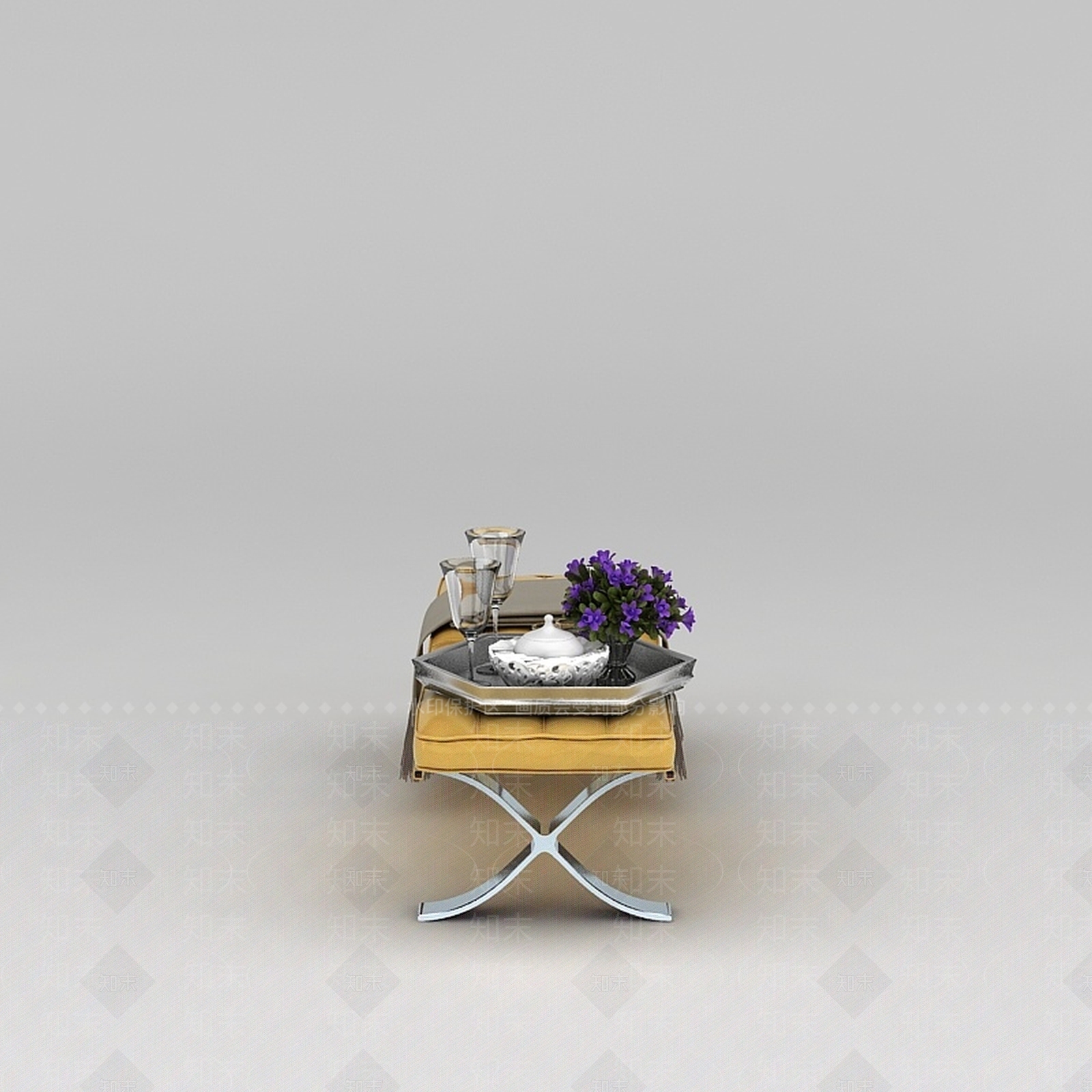 现代其他凳子3D模型下载【ID:1185878356】