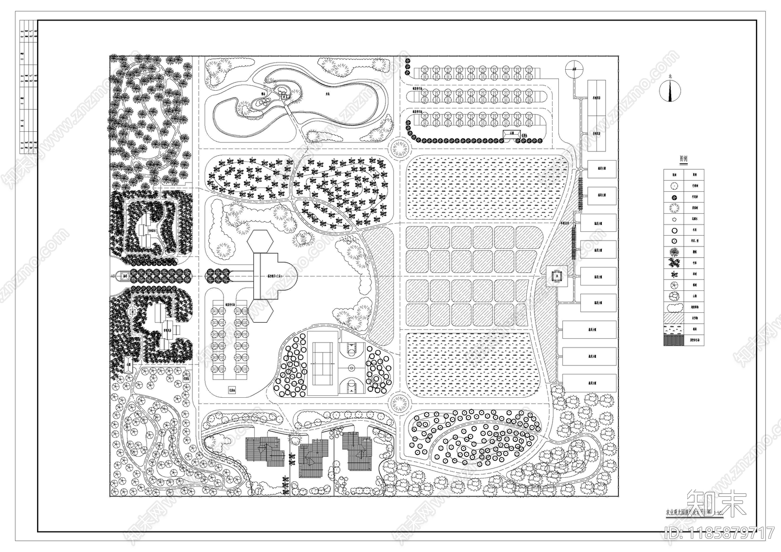 产业园景观施工图下载【ID:1185879717】