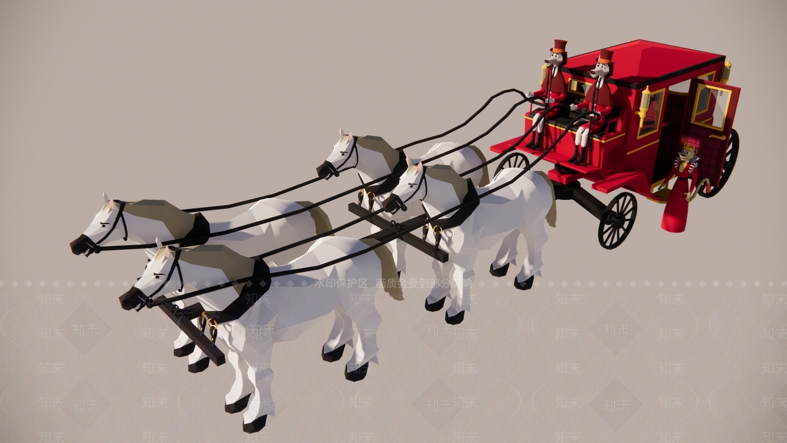 马车SU模型下载【ID:1185881756】
