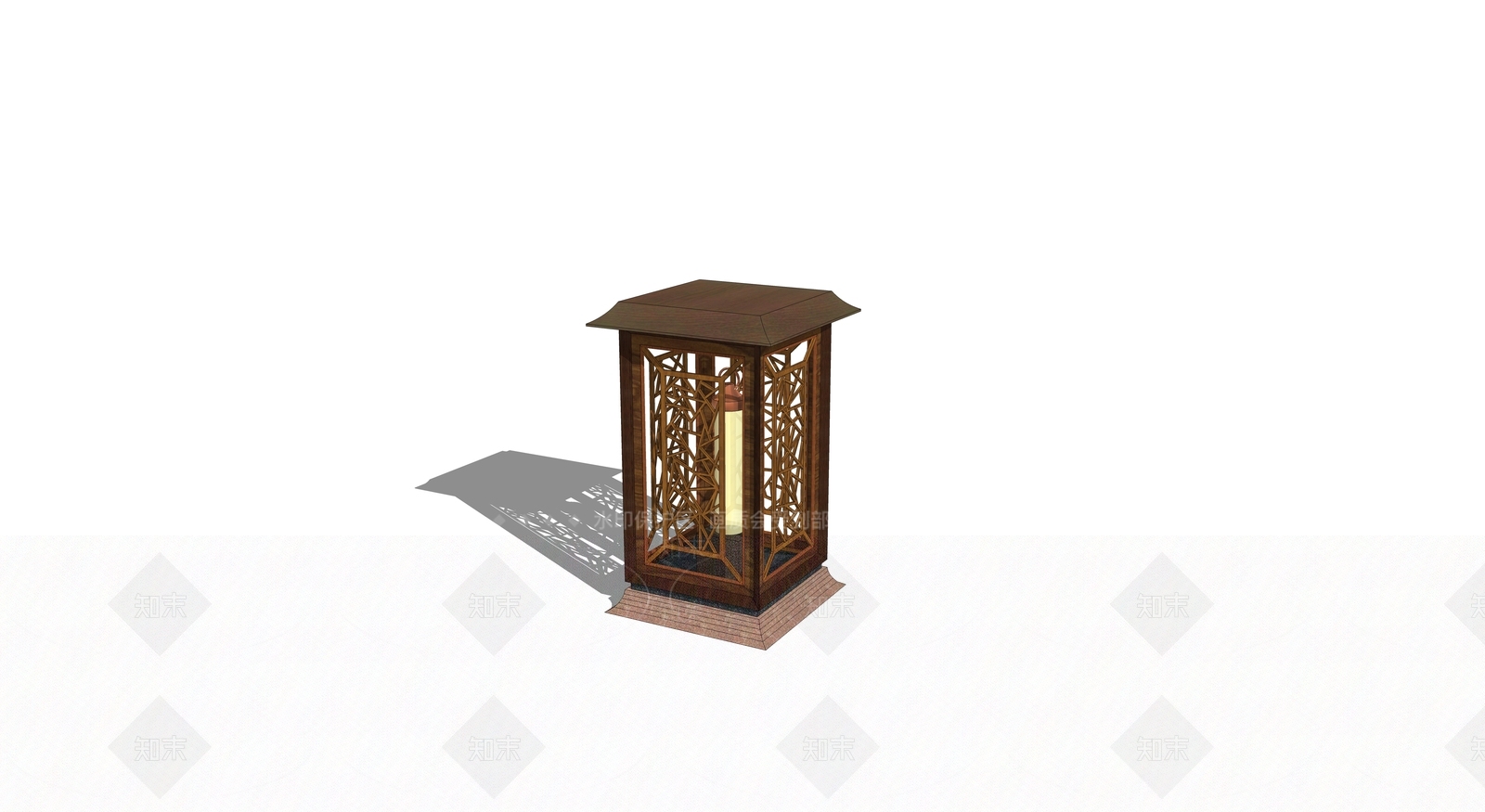 新中式其他灯具SU模型下载【ID:1185888235】