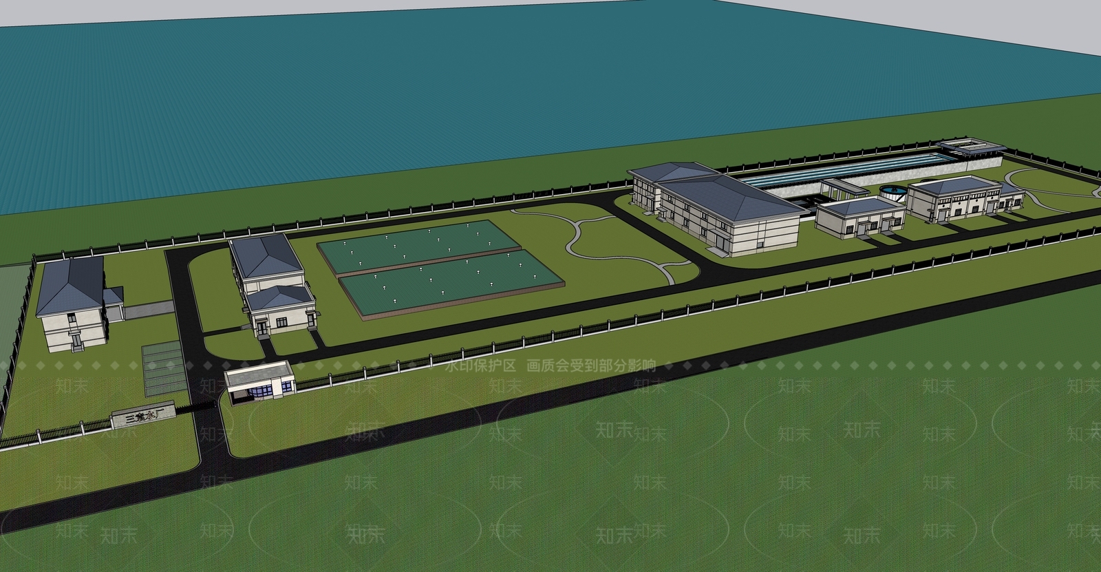 现代其他公共建筑SU模型下载【ID:1185894027】