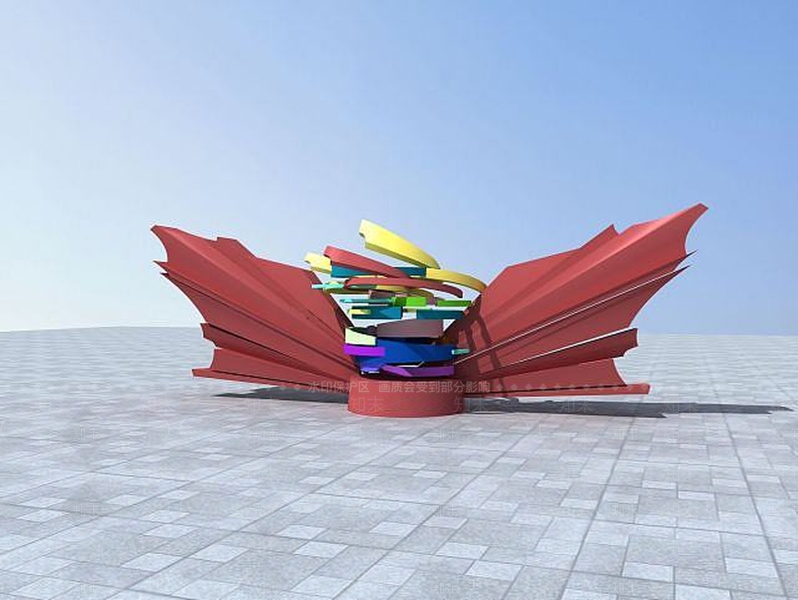 现代其他景观小品3D模型下载【ID:1186277378】