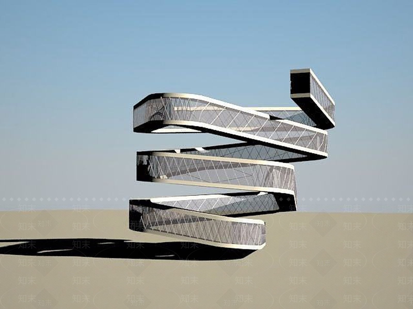 现代其他建筑外观3D模型下载【ID:1186362869】