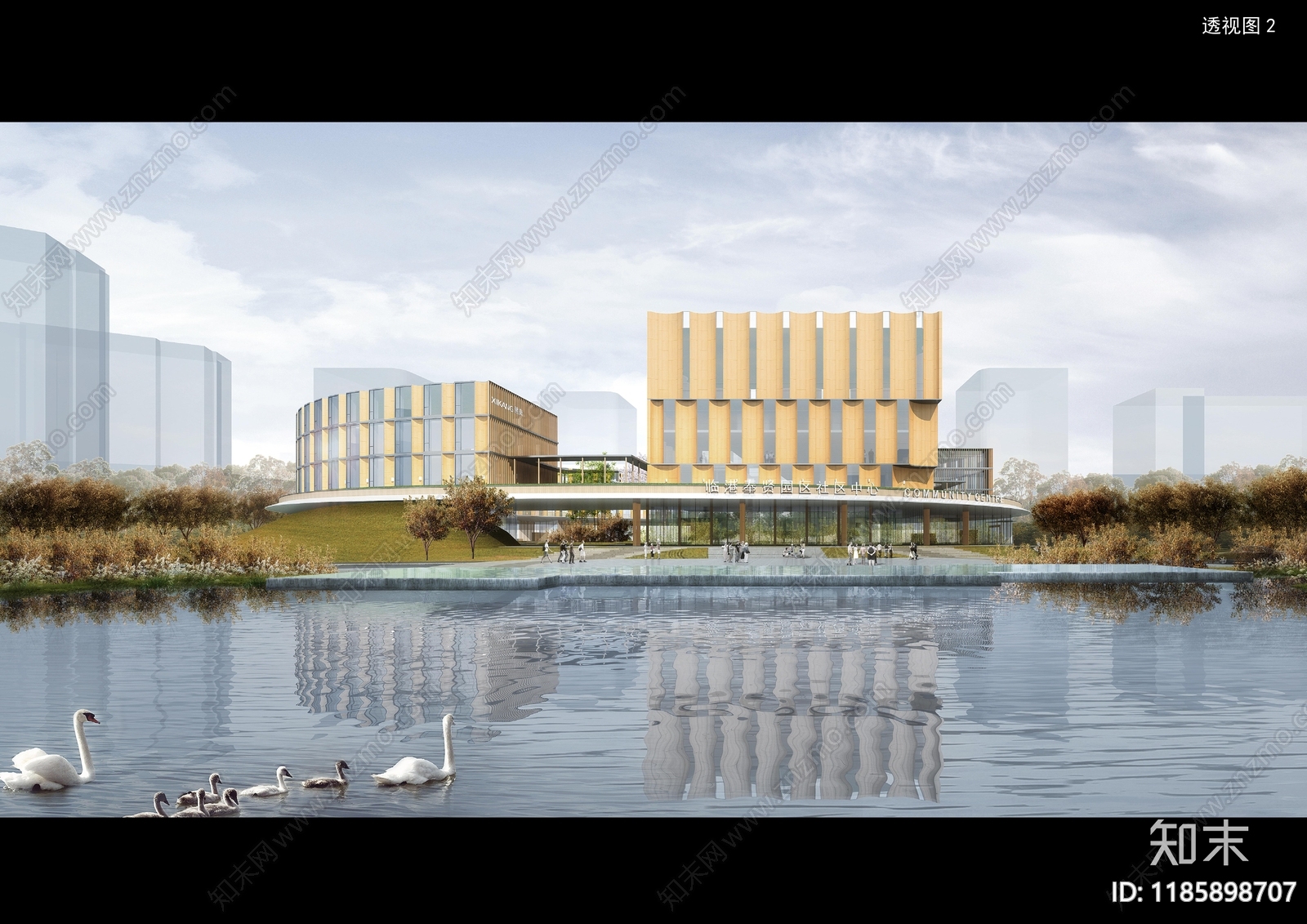 现代其他公共建筑cad施工图下载【ID:1185898707】