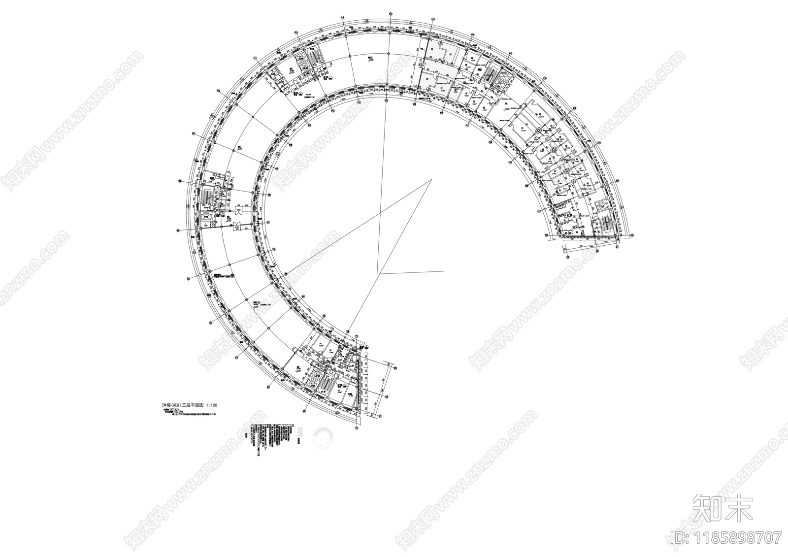 现代其他公共建筑cad施工图下载【ID:1185898707】