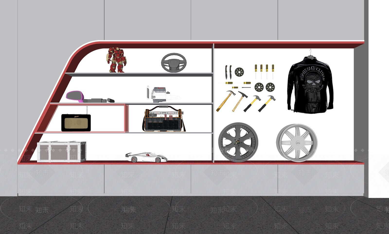 工具SU模型下载【ID:1185900330】