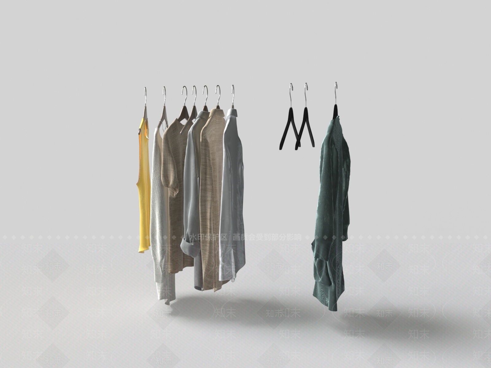 衣服3D模型下载【ID:1185923999】