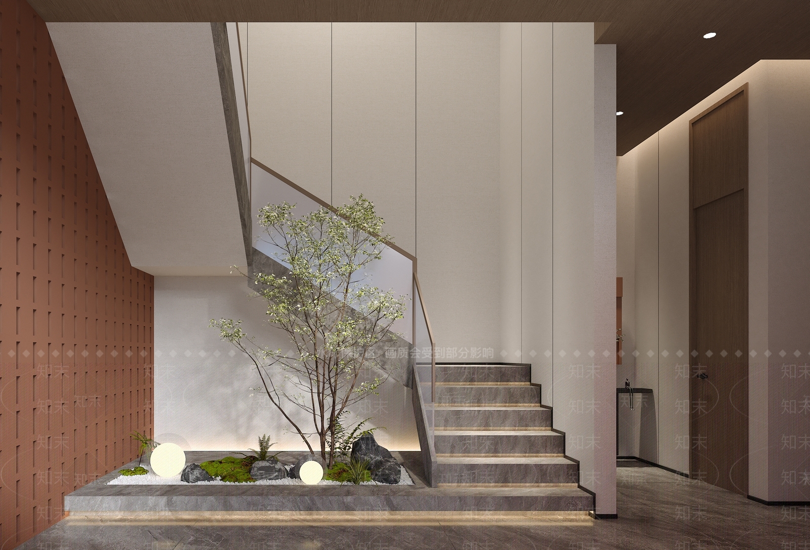 现代轻奢售楼处3D模型下载【ID:1185925826】