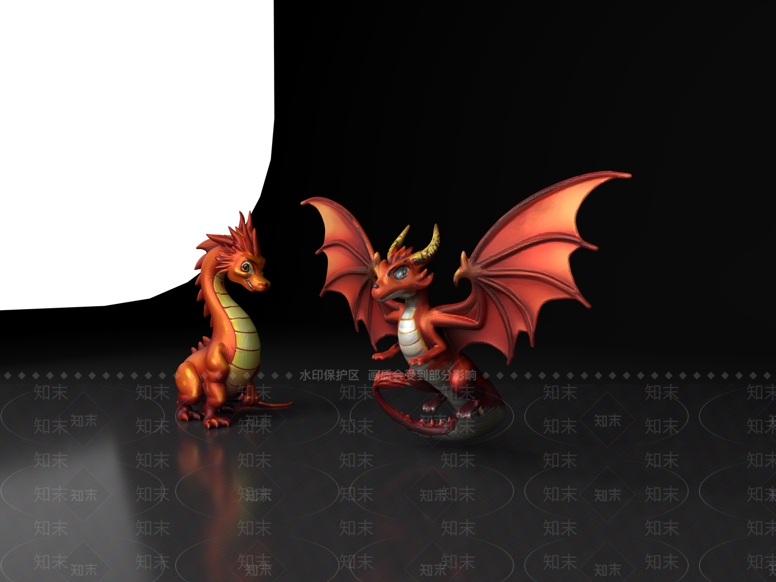 飞行类动物3D模型下载【ID:1185935438】
