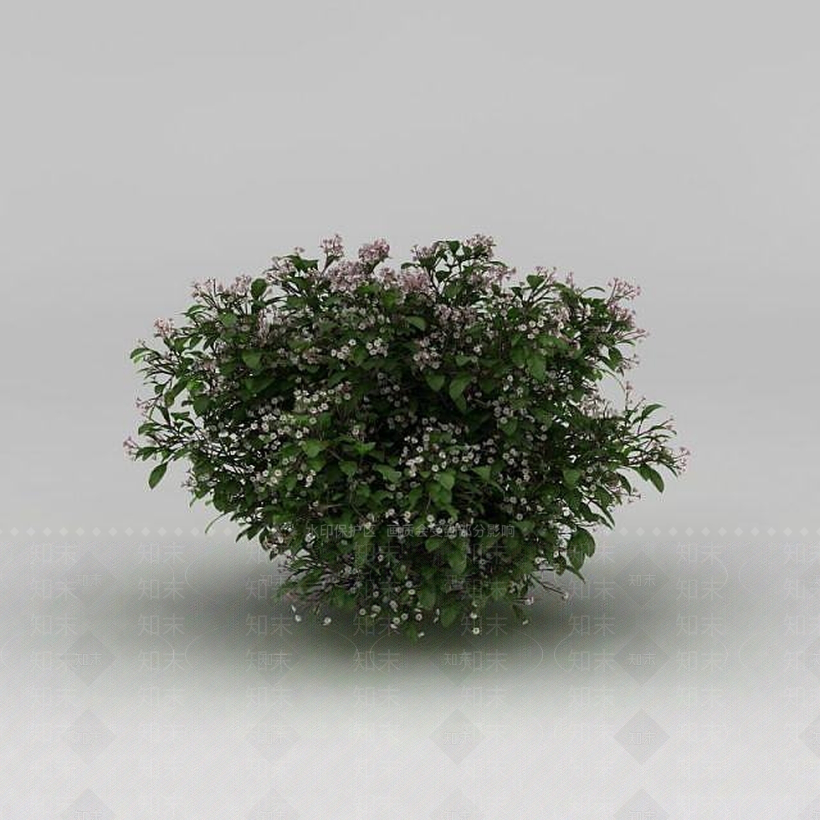 现代灌木3D模型下载【ID:1185935969】