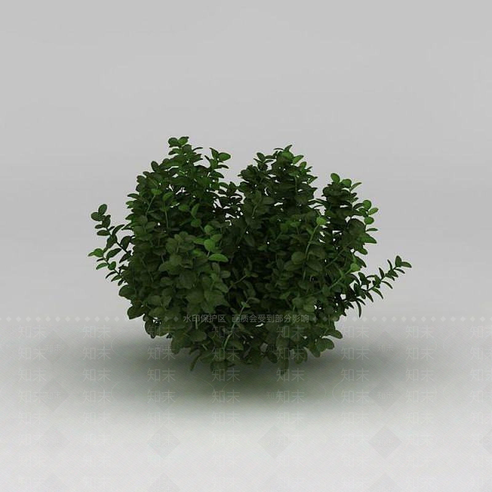 现代灌木3D模型下载【ID:1185936604】