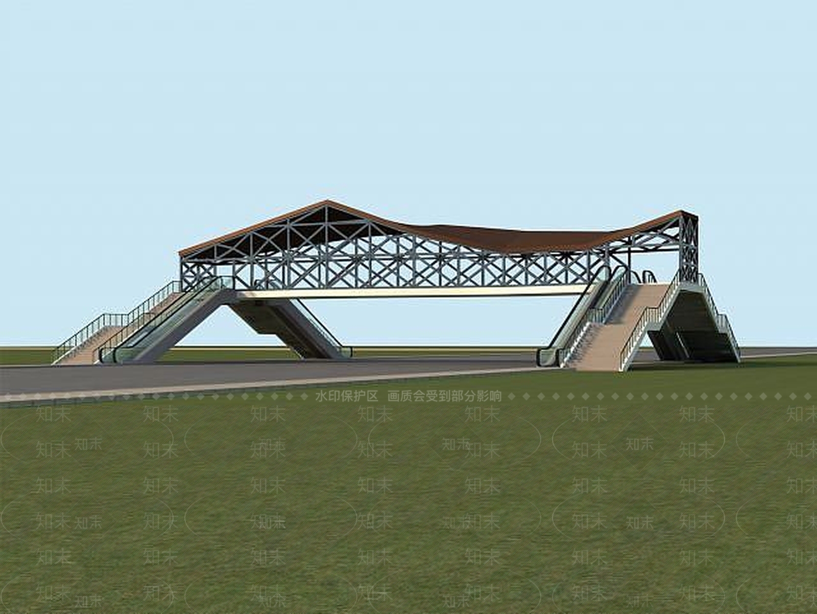 现代户外椅3D模型下载【ID:1185936860】