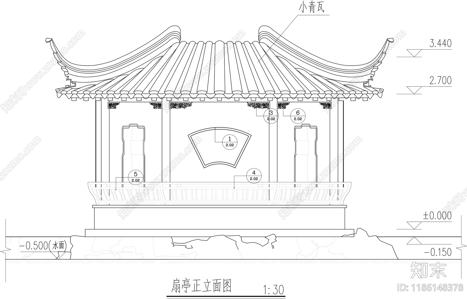 其他古建筑施工图下载【ID:1186148378】