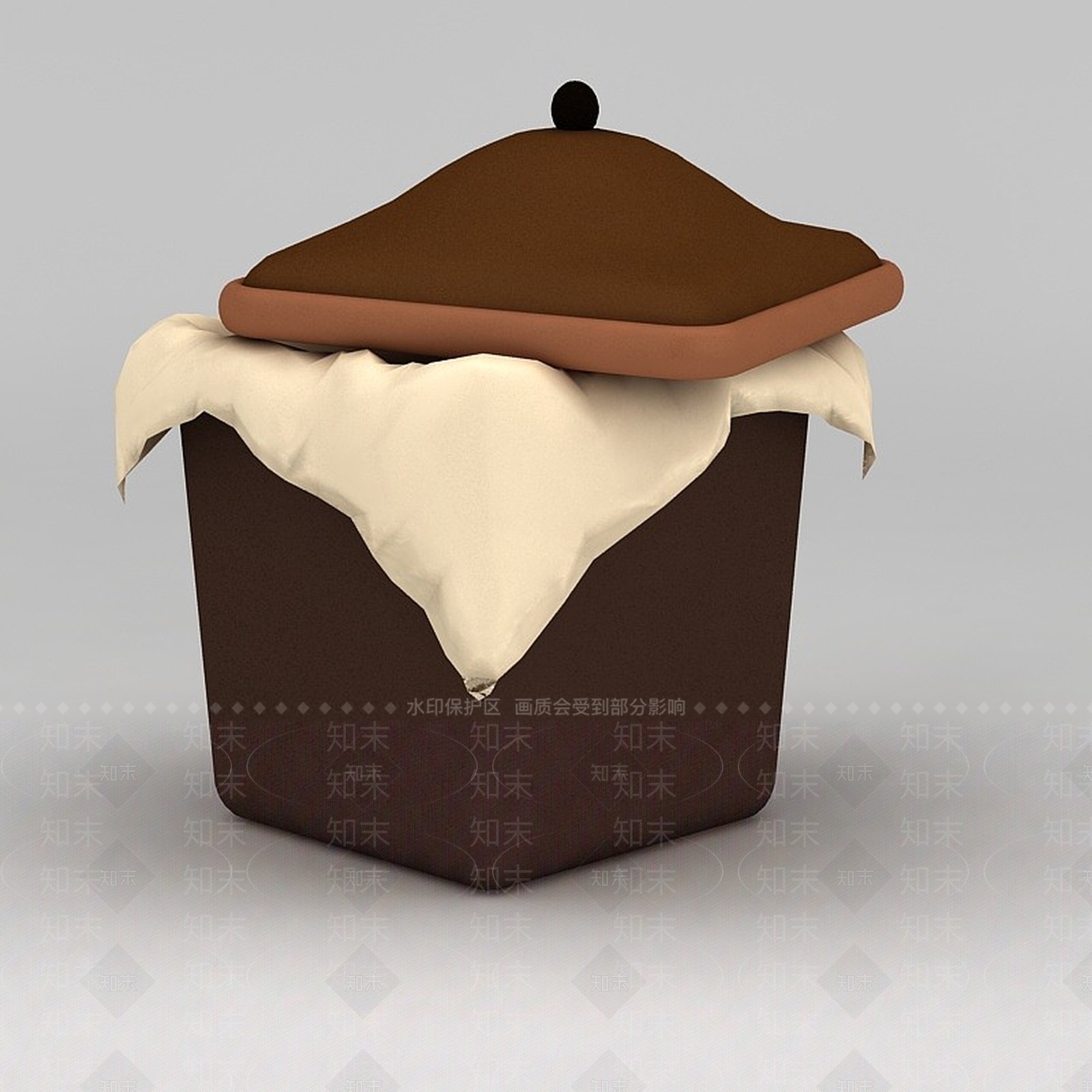 现代麻将桌3D模型下载【ID:1185938264】