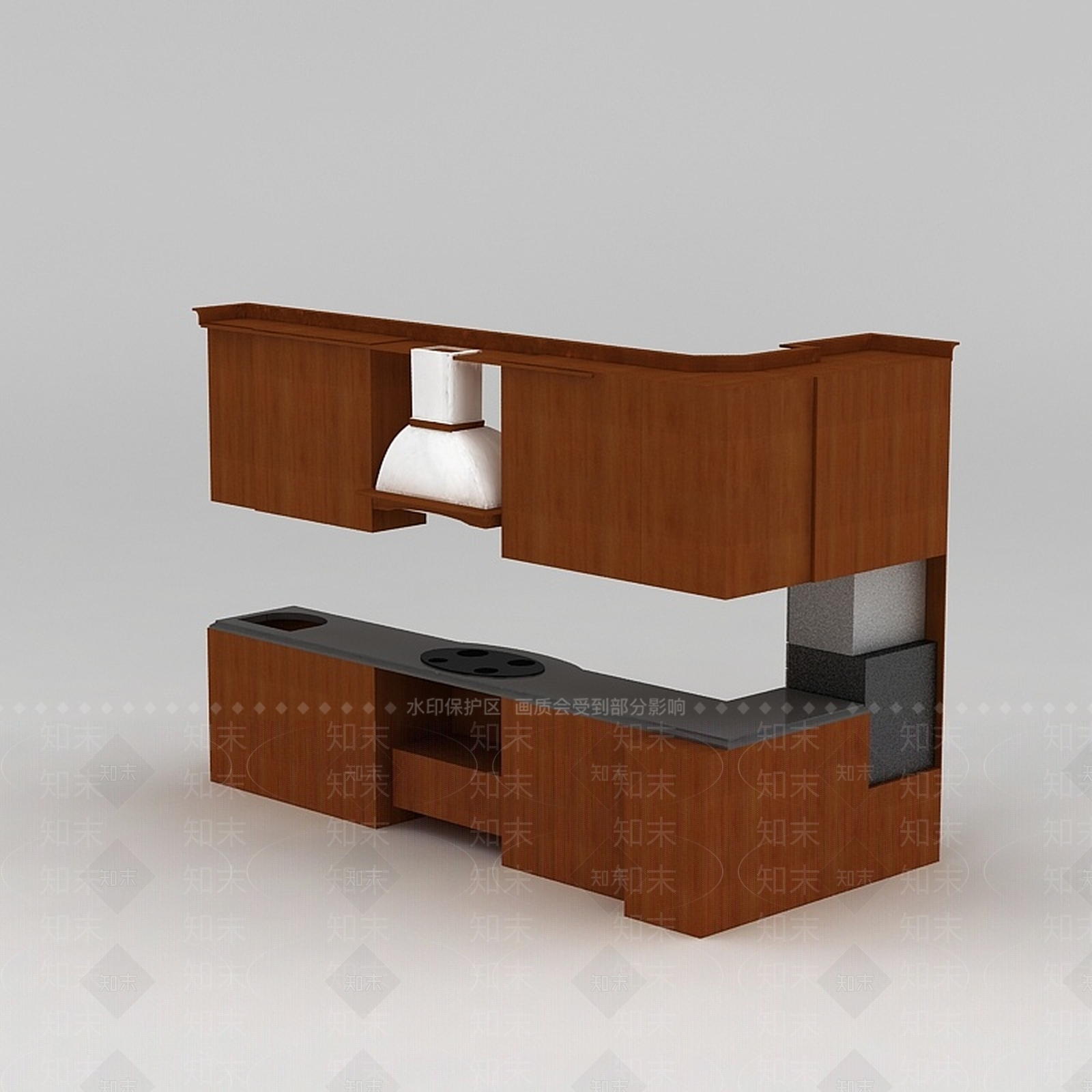 现代厨具3D模型下载【ID:1185939535】